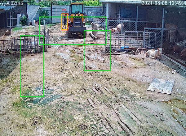農機設備停車場 安防監控安裝 農機設備停車場 安防監控安裝